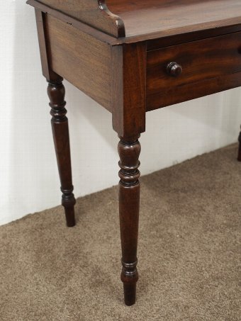 Antique Neat William IV Mahogany Side Table