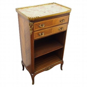 Marble Top Ormolu Cabinet by Morison Co. of Edinburgh