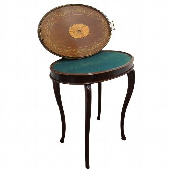 Sheraton Revival Tray on Stand