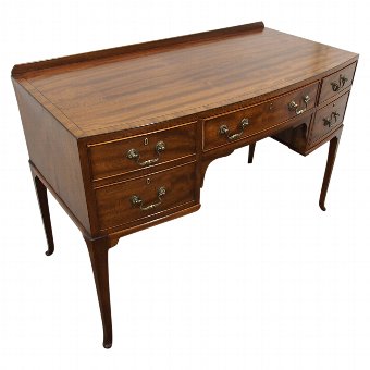 George III Style Mahogany Side Table or Desk