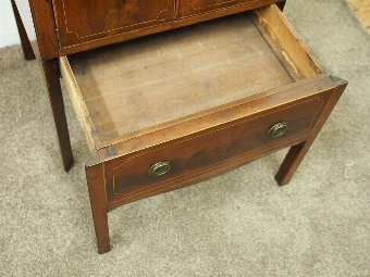 Antique George III Mahogany and Inlaid Commode