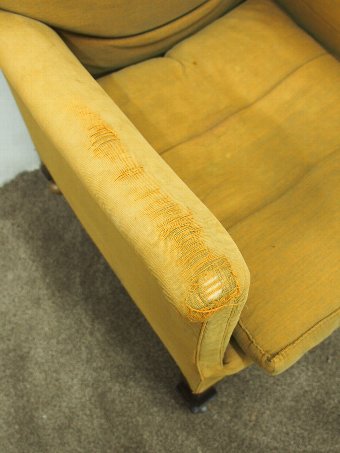 Antique Neat Size Easy Chair by Whytock and Reid