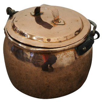 Copper Pot with Lid