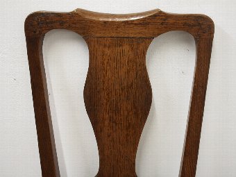 Antique George III Scottish Oak Country Chair