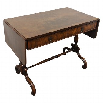 Early Georgian Style Walnut Sofa Table