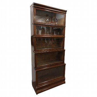 Globe Wernicke Oak Sectional Bookcase