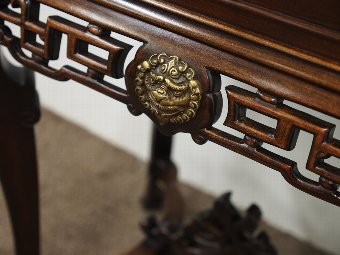Antique Franco Japanese Work Table