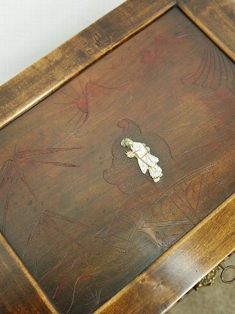 Antique Franco Japanese Work Table