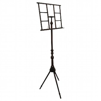 Rare Red Walnut Music Stand