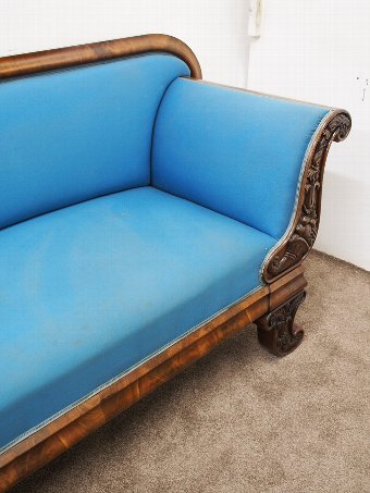 Antique William IV Mahogany Sofa