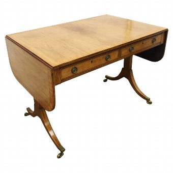 Antique George III Rosewood Sofa Table