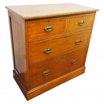 Sheraton Style Inlaid Chest of Drawers