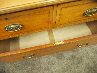 Antique Sheraton Style Inlaid Chest of Drawers