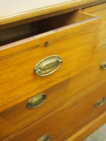 Antique Sheraton Style Inlaid Chest of Drawers