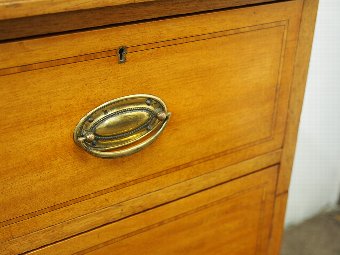 Antique Sheraton Style Inlaid Chest of Drawers