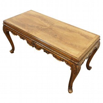 Georgian Style Walnut Coffee Table