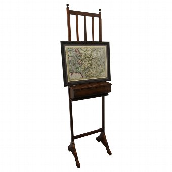 Unusual Walnut Easel