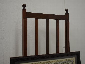 Antique Unusual Walnut Easel