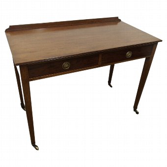 Georgian Style Mahogany Side Table by Edward and Roberts