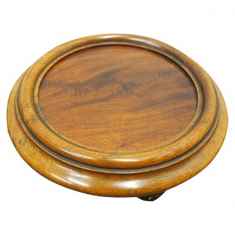William IV Mahogany Wine Coaster