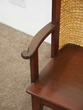 Antique Stained Mahogany Orkney Chair