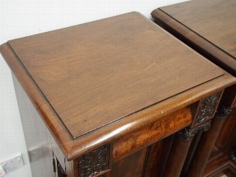 Antique Pair of William IV Mahogany Pedestals