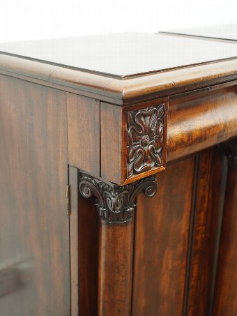 Antique Pair of William IV Mahogany Pedestals