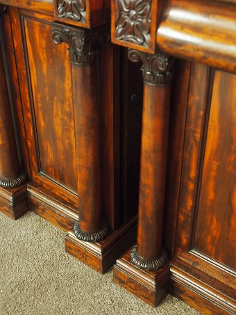 Antique Pair of William IV Mahogany Pedestals