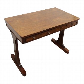 George III Mahogany Side Table or Library Table