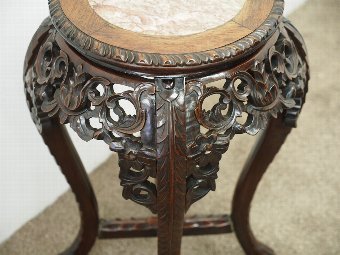 Antique Chinese Huanghuali Plant Stand