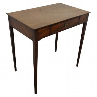 George III Mahogany Side Table