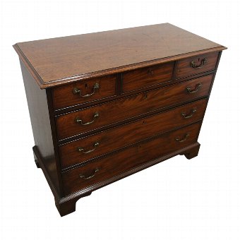  George III Scottish Mahogany Chest of Drawers