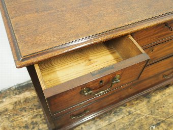 Antique  George III Scottish Mahogany Chest of Drawers