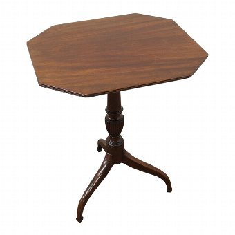 George III Mahogany Occasional Table