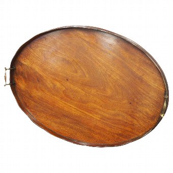 George III Mahogany Tray