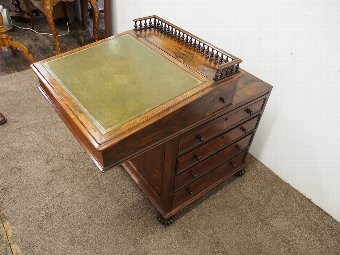 Antique William IV Rosewood Davenport Desk