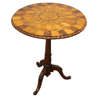 Mid Victorian Specimen Top Occasional Table