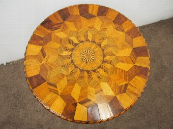 Antique Mid Victorian Specimen Top Occasional Table