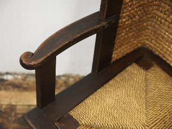 Antique Stained Pine Orkney Chair