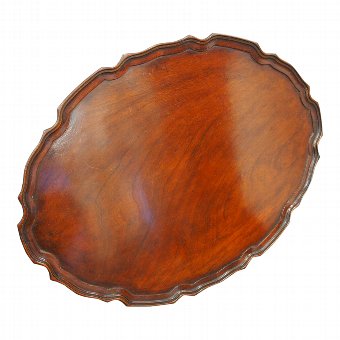 George III Style Mahogany Tray