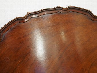Antique George III Style Mahogany Tray