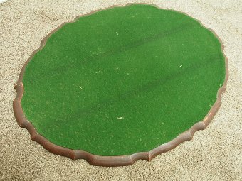 Antique George III Style Mahogany Tray