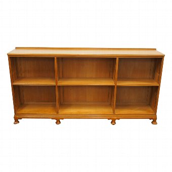 Pine Open Bookcase by Whytock and Reid, Edinburgh