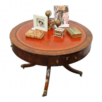 Regency Circular Drum Table