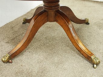 Antique Regency Circular Drum Table