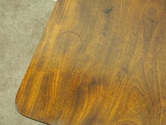 Antique George III Mahogany Snap Top Occasional Table
