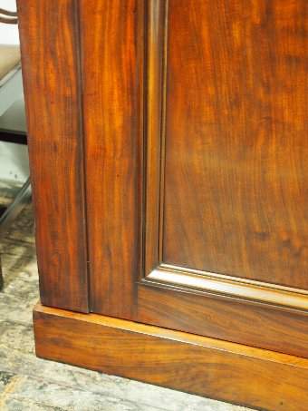 Antique Victorian Two Door Mahogany Wardrobe