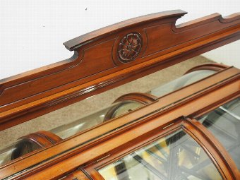 Antique Victorian Mahogany Showcase or Shop Fitting