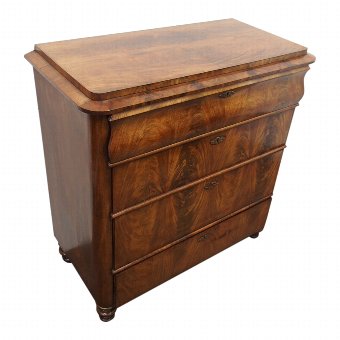 Biedermeier Mahogany Chest of Drawers