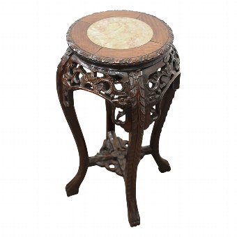 Chinese Huanghuali Pedestal